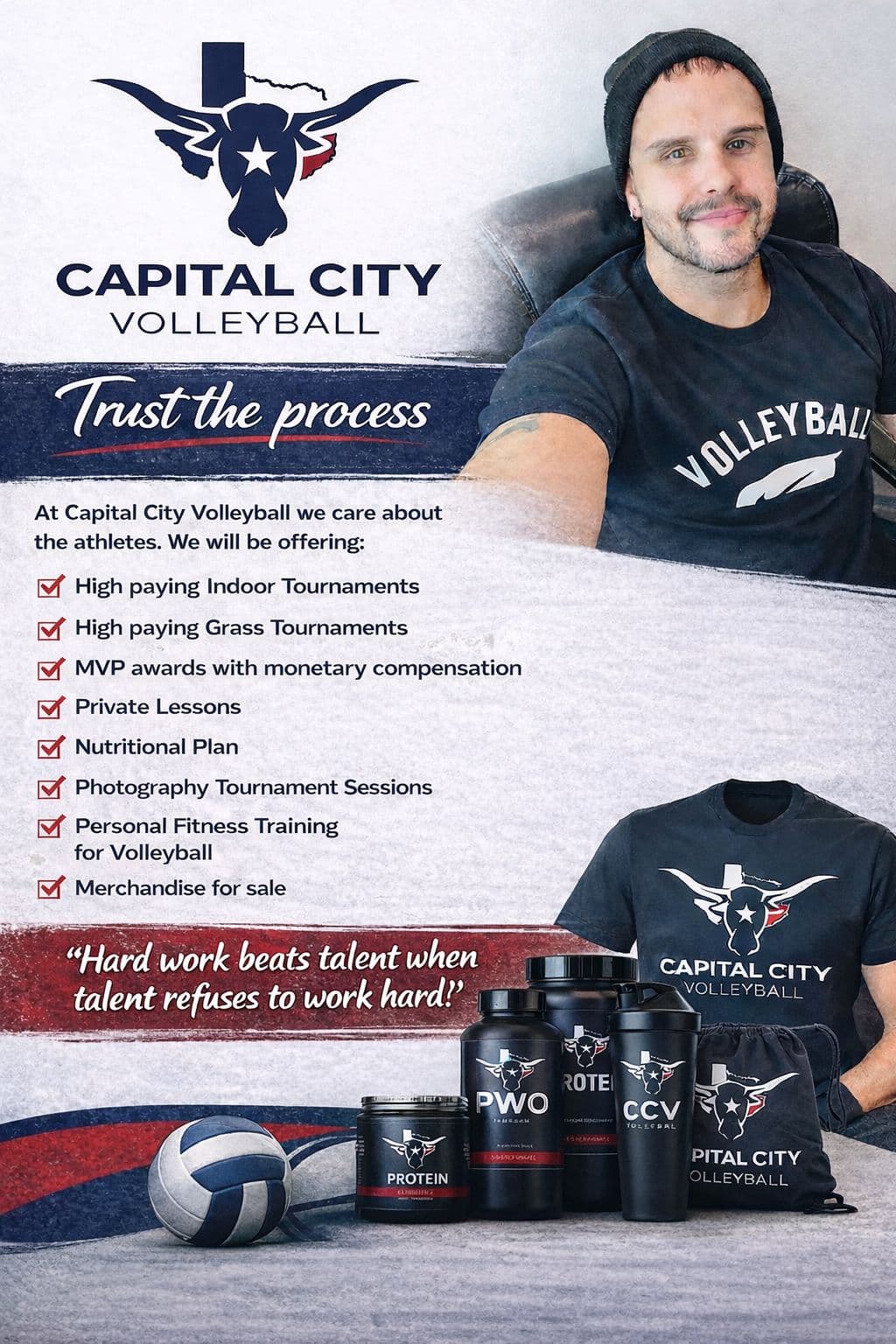 Capital City Volleyball Action